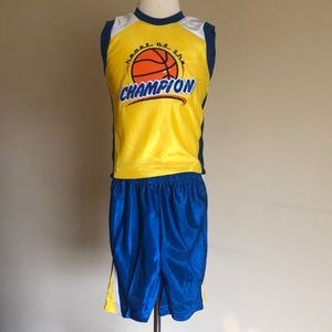 Boys 2 Piece Matching Set 24M Shirt/Shorts NWOT